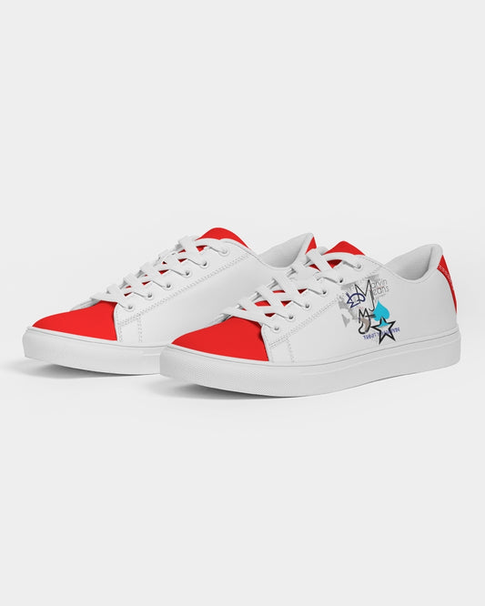 @Amazing designs by Trinity D Marvin and Marvin Jeans  Men's Faux-Leather Sneaker