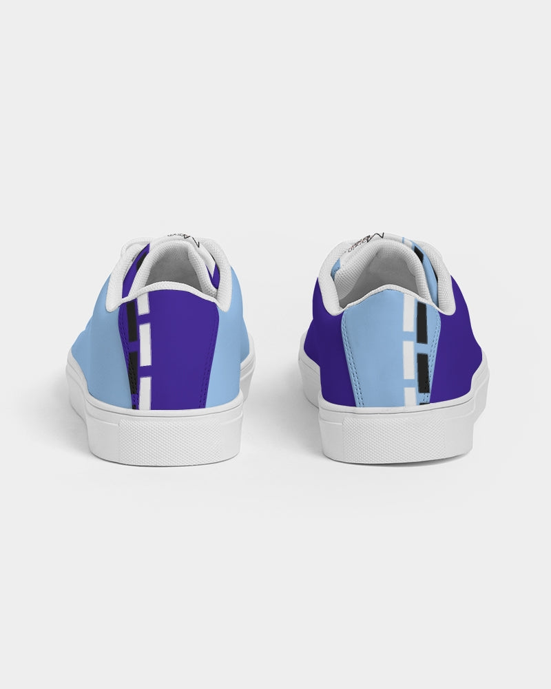 Baby blue mix BY MARVIN JEANS Men's Faux-Leather Sneaker