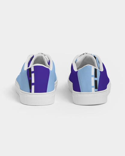 Baby blue mix BY MARVIN JEANS Men's Faux-Leather Sneaker