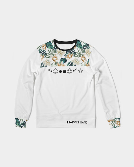 Rosewood by Marvin JEANS Men's Classic French Terry Crewneck Pullover