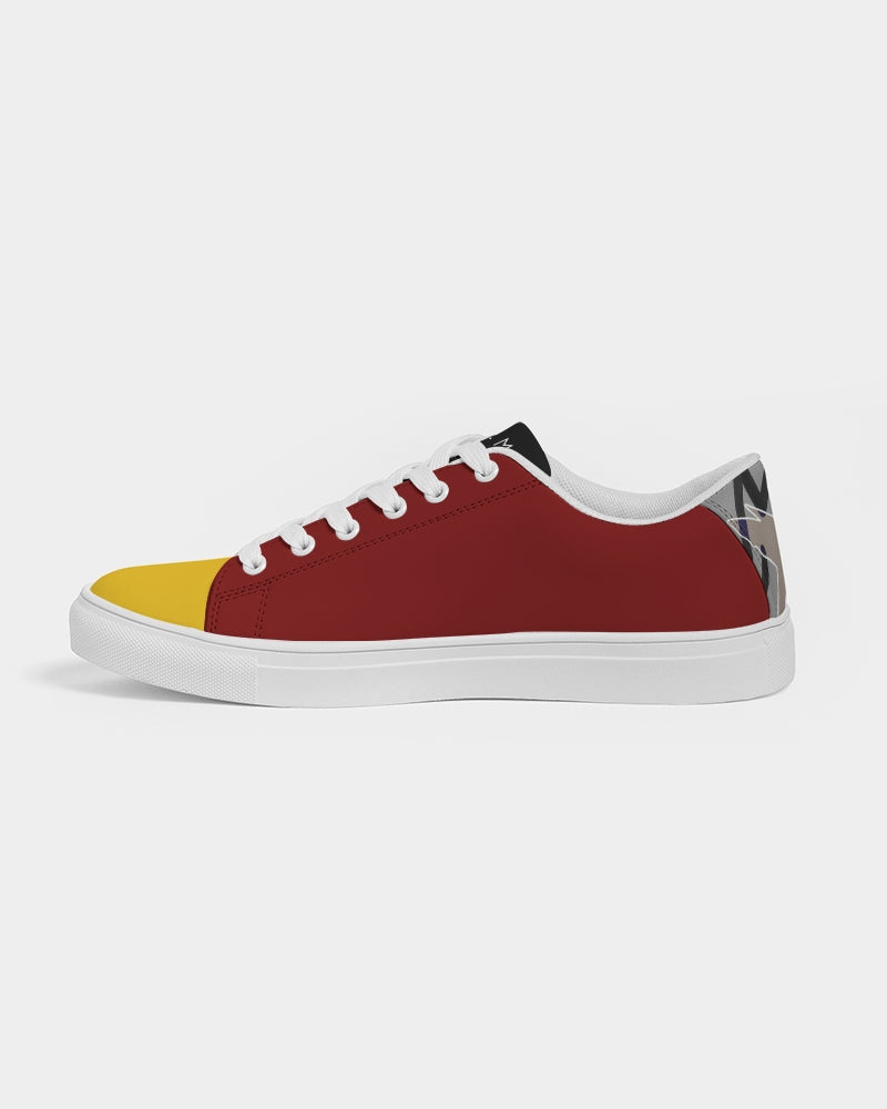 Yellow mix-up BY MARVIN JEANS Men's Faux-Leather Sneaker