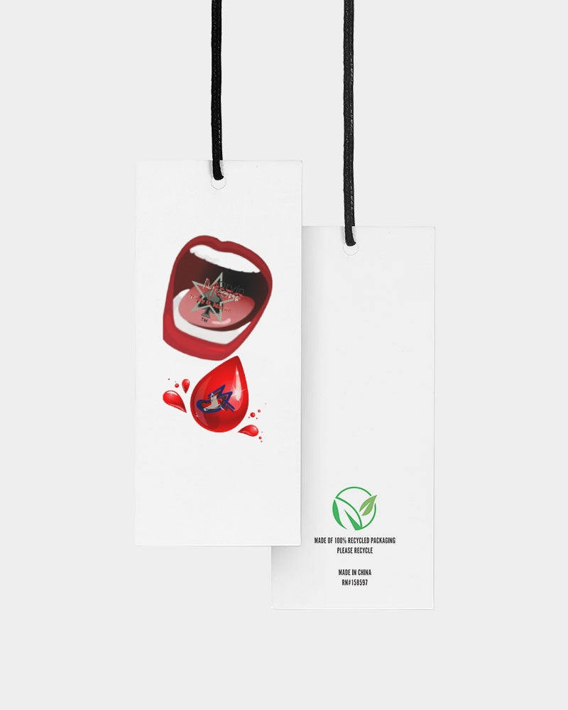 Word of mouth by Marvin Jeans and Trinity D Marvin Bulk Custom Hangtags