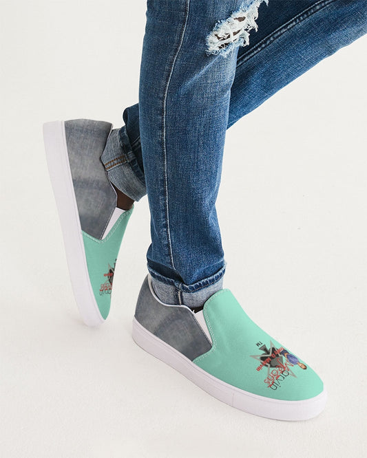 Light mint by Marvin Jeans and Trinity D Marvin Men's Slip-On Canvas Shoe