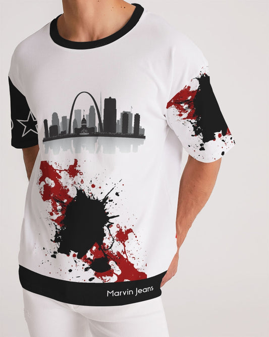 I'm so Saint Louis awesome print BY MARVIN JEANS Men's Premium Heavyweight Tee