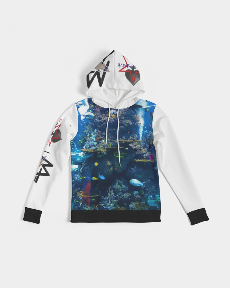 Sea world Two logo's SeaWorld by Marvin Jeans and Trinity D Marvin Women's Hoodie