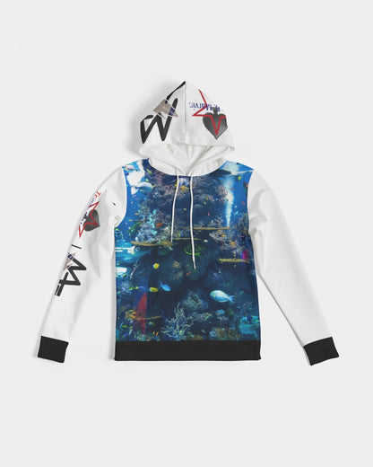 Sea world Two logo's SeaWorld by Marvin Jeans and Trinity D Marvin Women's Hoodie