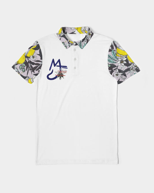 Forest by Marvin Jeans and Trinity D Marvin Men's Slim Fit Short Sleeve Polo