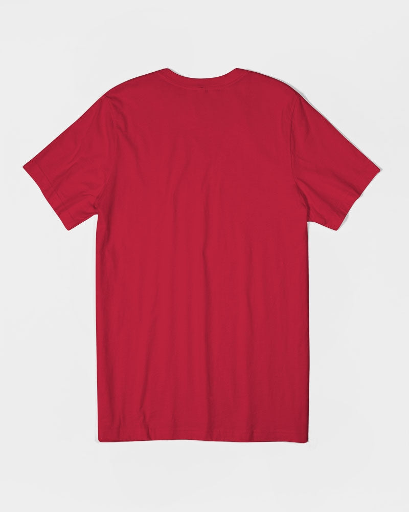 MJ logo by Marvin Jeans and Trinity D Marvin Unisex Jersey V-Neck Tee | Bella + Canvas