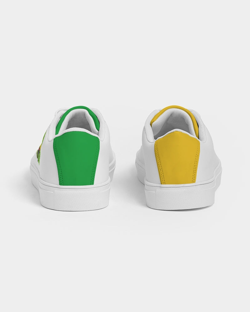 Lemon Lime Green Bay by Marvin Jeans and Trinity D Marvin Men's Faux-Leather Sneaker