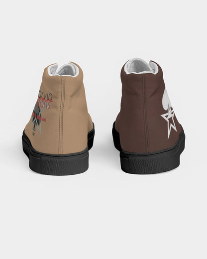 In da mix Men's Hightop Canvas Shoe - Black