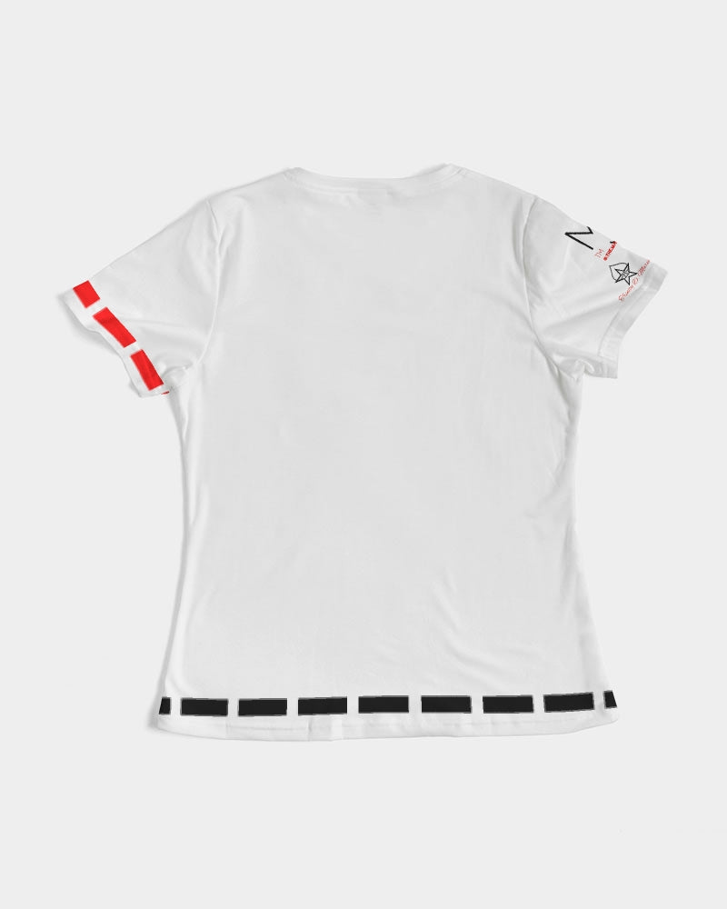 All white Marvin Jeans Women's Tee