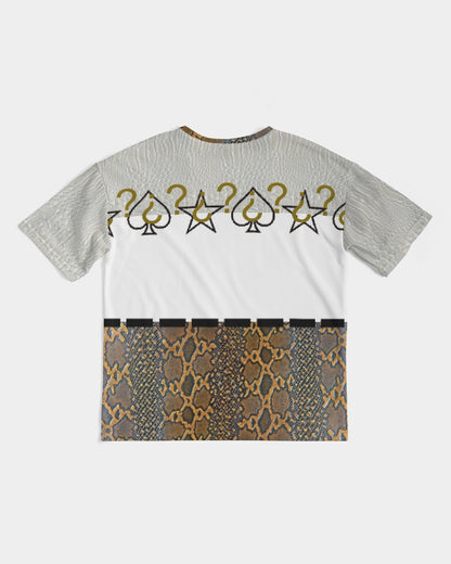 Calf print gator white by Marvin JEANS Men's Premium Heavyweight Tee