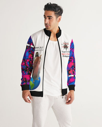 High tide in God we trust by Marvin Jeans and Trinity D Marvin Men's Track Jacket