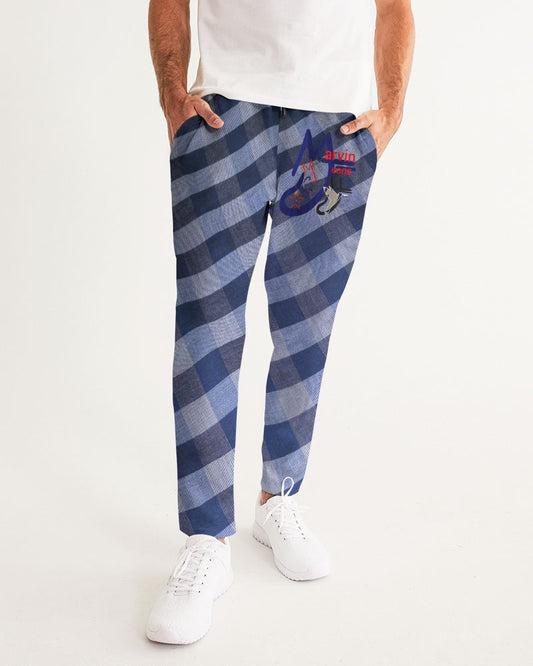 Blue stripes by Marvin Jeans and Trinity D Marvin Men's Joggers