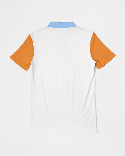 Color tide 1.0 by Marvin Jeans and Trinity D Marvin Men's Slim Fit Short Sleeve Polo