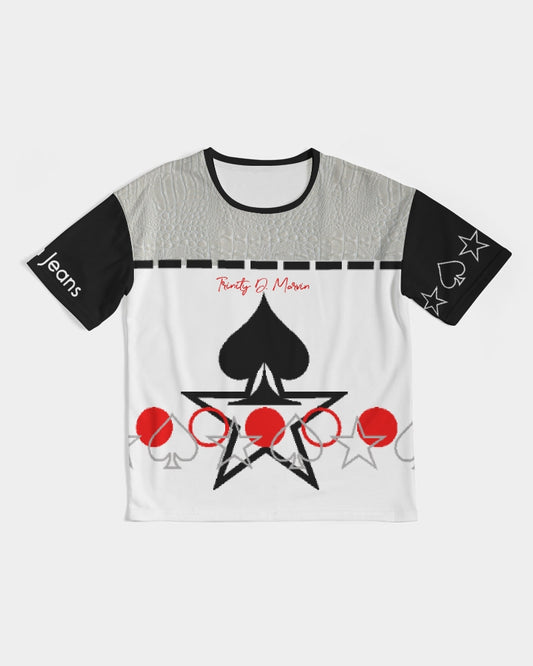 Gator white by Trinity D. Marvin Men's Premium Heavyweight Tee