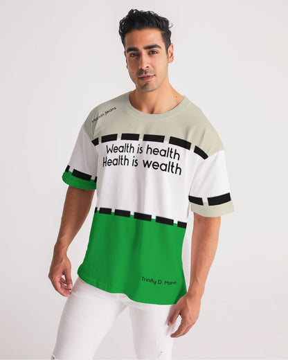 Health is wealth BY MARVIN JEANS Men's Premium Heavyweight Tee