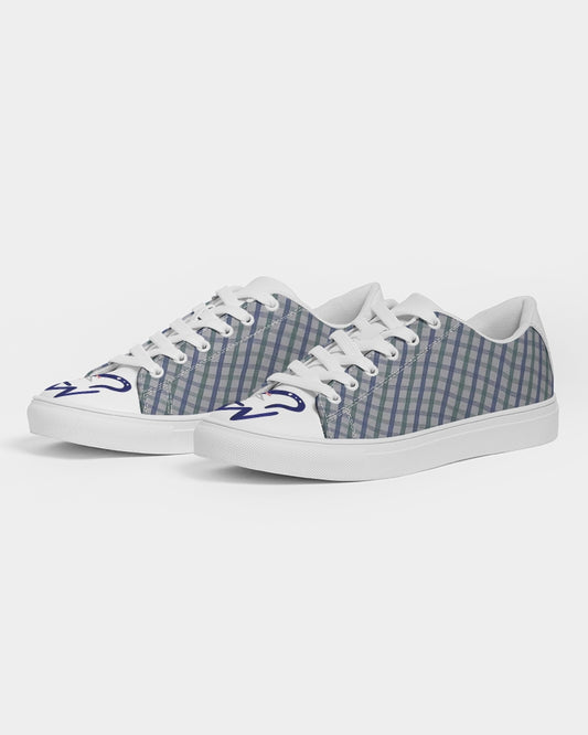 Grid mix T.D.M by Trinity D. Marvin and Marvin Jeans Men's Faux-Leather Sneaker
