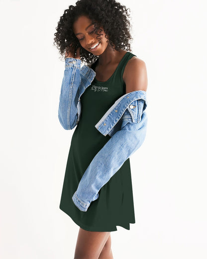 Dark green by Marvin Jeans and Trinity D Marvin Women's Racerback Dress