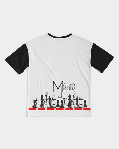 Cosmic combo chest board by Marvin Jeans and Trinity D Marvin Men's Premium Heavyweight Tee