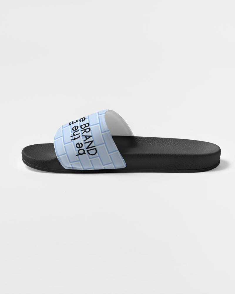 Baby blue brick Men's Slide Sandal