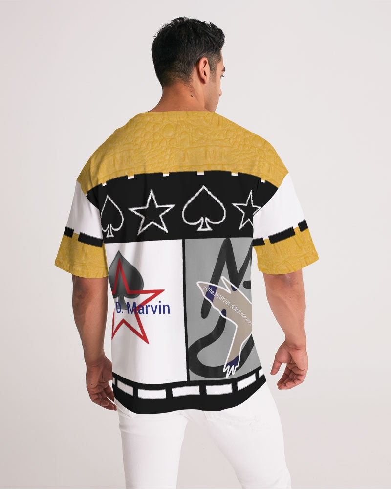 Muitiveres of fashion Gator yellow by Marvin Jeans and Trinity D Marvin Men's Premium Heavyweight Tee