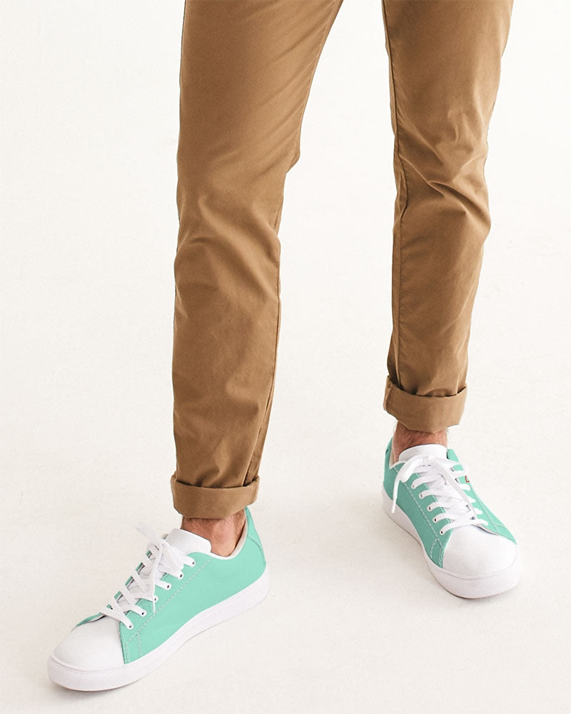 Beyond Definition light mint by Marvin Jeans and Trinity D Marvin Men's Faux-Leather Sneaker