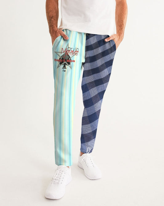 Blue stripes pin stripes BY MARVIN JEANS Men's Joggers