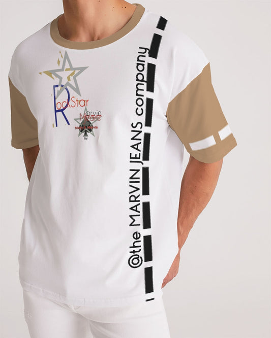 Rockstar by Marvin Jeans and Trinity D Marvin Men's Premium Heavyweight Tee