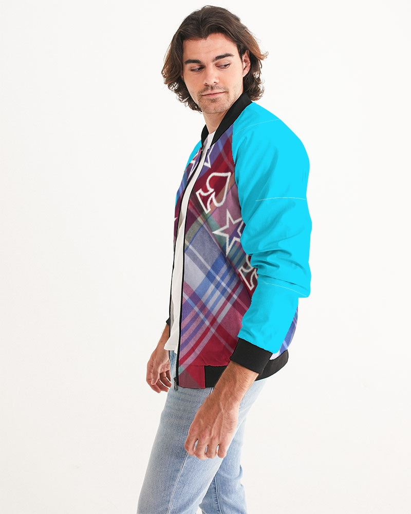 Glory plaids by Marvin Jeans and Trinity D Marvin Men's Bomber Jacket