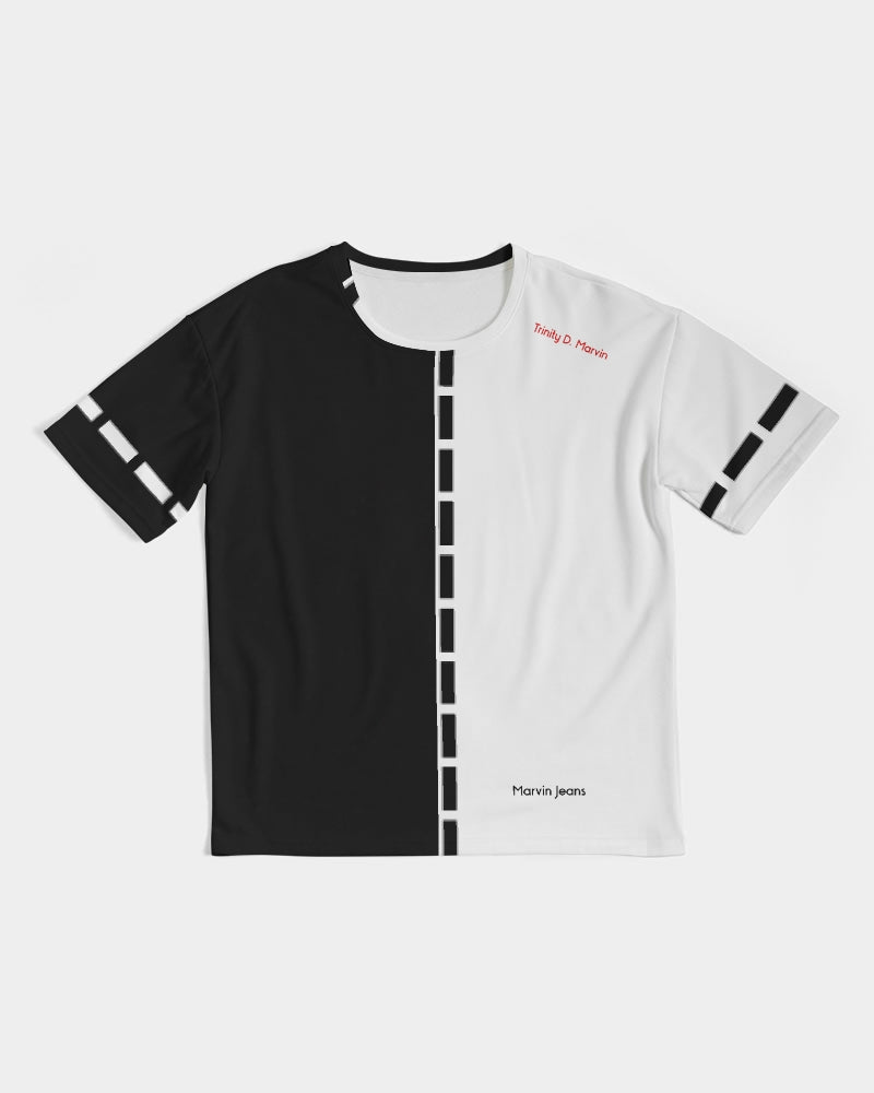 Black and white Trinity D.  Marvin Men's Premium Heavyweight Tee