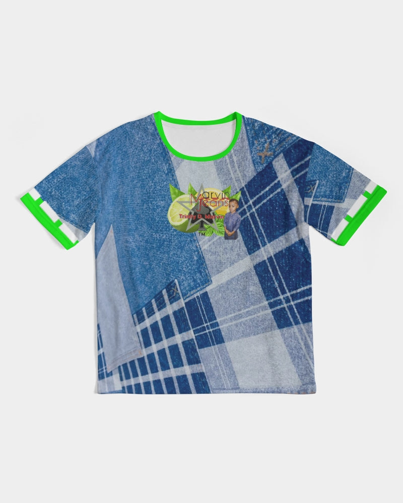 Denim 1.0 by Marvin Jeans and Trinity D Marvin Men's Premium Heavyweight Tee