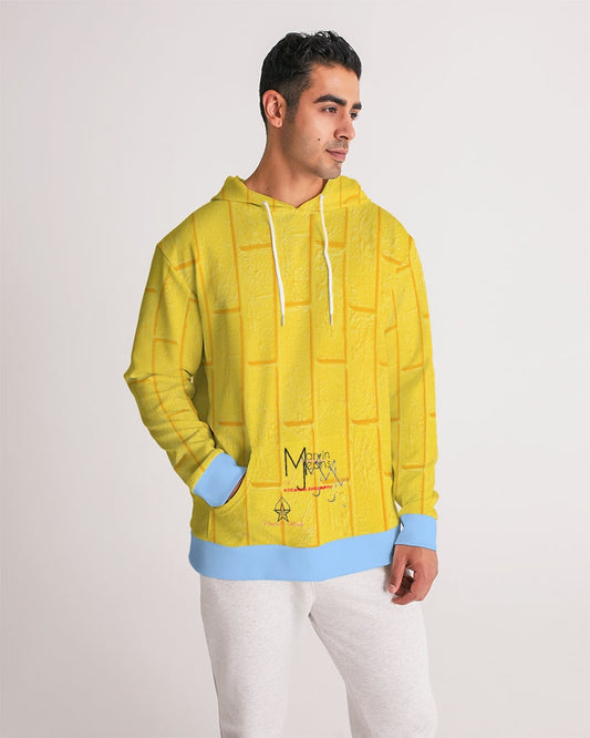 Brick city  yellow baby blue BY MARVIN JEANS Men's Hoodie