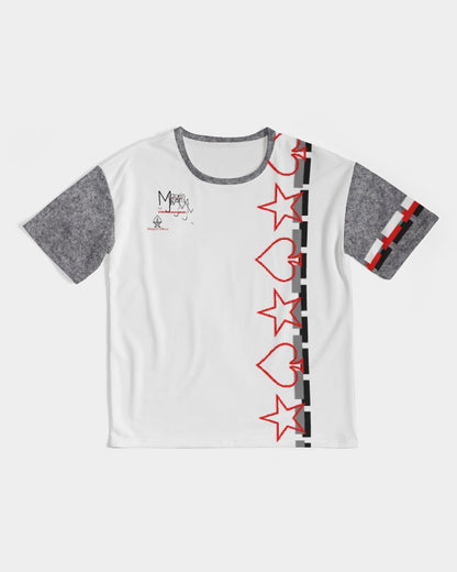 Wool sleeve by Marvin Jeans and Trinity D Marvin Men's Premium Heavyweight Tee