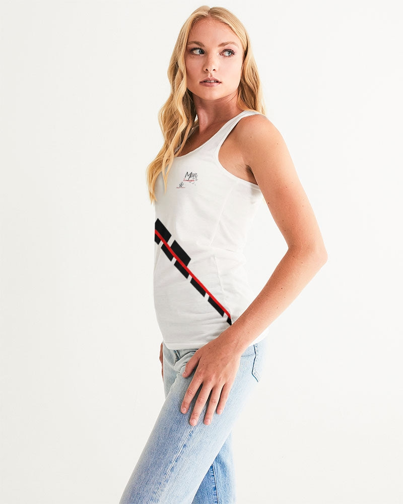 All white Marvin Jeans Women's Tank