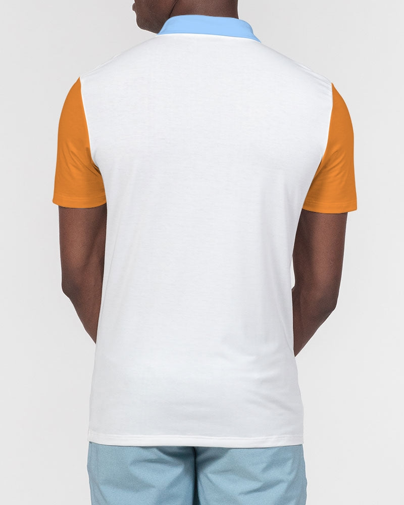 Color tide 1.0 by Marvin Jeans and Trinity D Marvin Men's Slim Fit Short Sleeve Polo