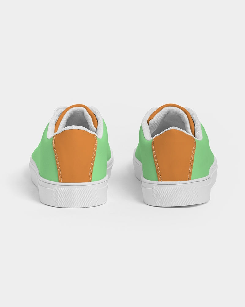 Mint orange by Marvin Jeans and Trinity D Marvin Men's Faux-Leather Sneaker