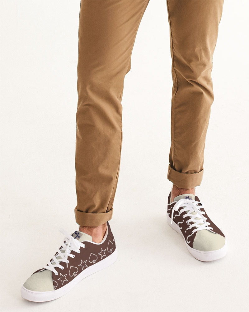 Premium Blake BY MARVIN JEANS Men's Faux-Leather Sneaker
