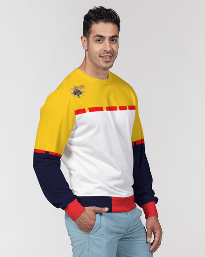 K'Kay by Marvin Jeans and Trinity D Marvin Men's Classic French Terry Crewneck Pullover