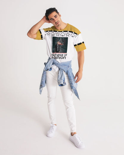 Muitiveres of fashion Gator yellow by Marvin Jeans and Trinity D Marvin Men's Premium Heavyweight Tee