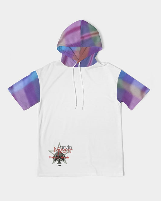 Faded mix by Marvin Jeans and Trinity D Marvin Men's Premium Heavyweight Short Sleeve Hoodie