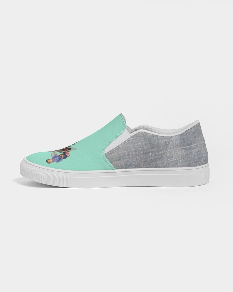 Light mint by Marvin Jeans and Trinity D Marvin Men's Slip-On Canvas Shoe