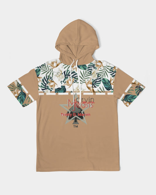 Rosewood by Marvin Jeans and Trinity D Marvin Men's Premium Heavyweight Short Sleeve Hoodie