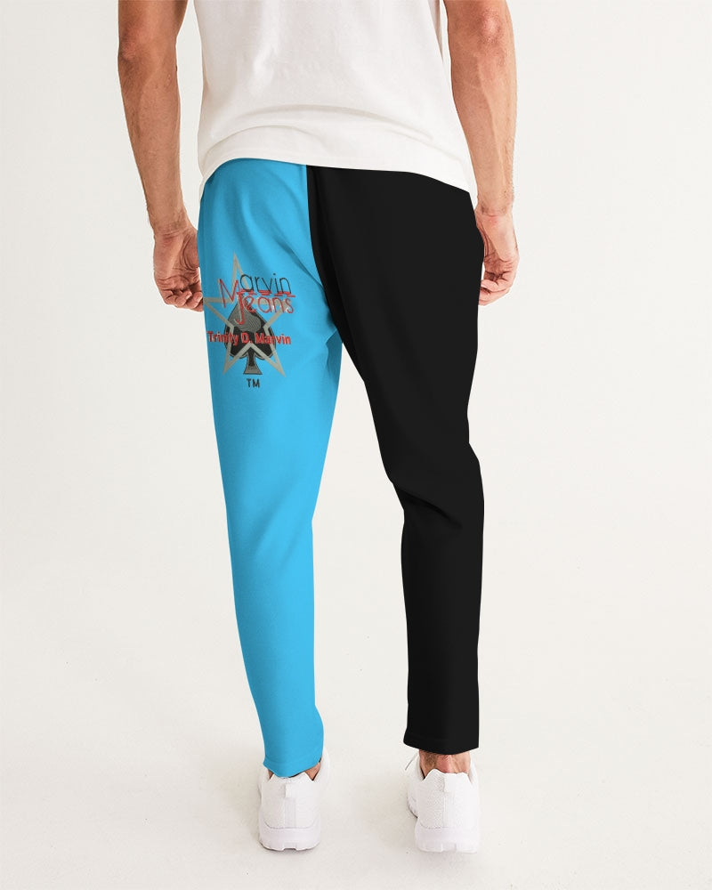 Loud blue half black by Marvin Jeans and Trinity D Marvin Men's Joggers