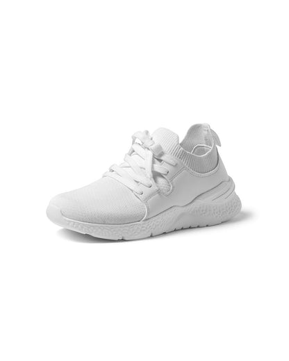 All White Trinity D.  Marvin Men's Two-Tone Sneaker