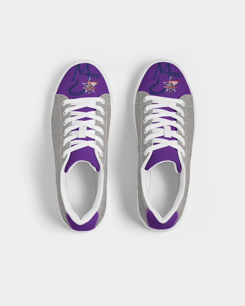 Purple cool grey BY MARVIN JEANS Men's Faux-Leather Sneaker