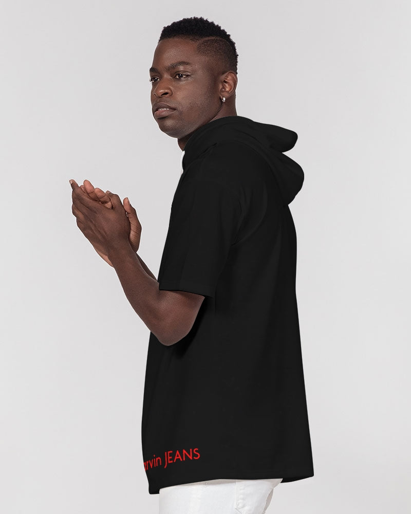 Black excellence BY MARVIN JEANS Men's Premium Heavyweight Short Sleeve Hoodie