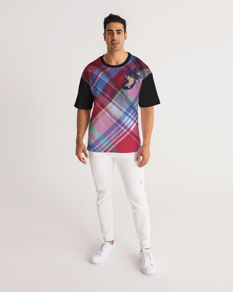 Plaids by Marvin Jeans and Trinity D Marvin Men's Premium Heavyweight Tee