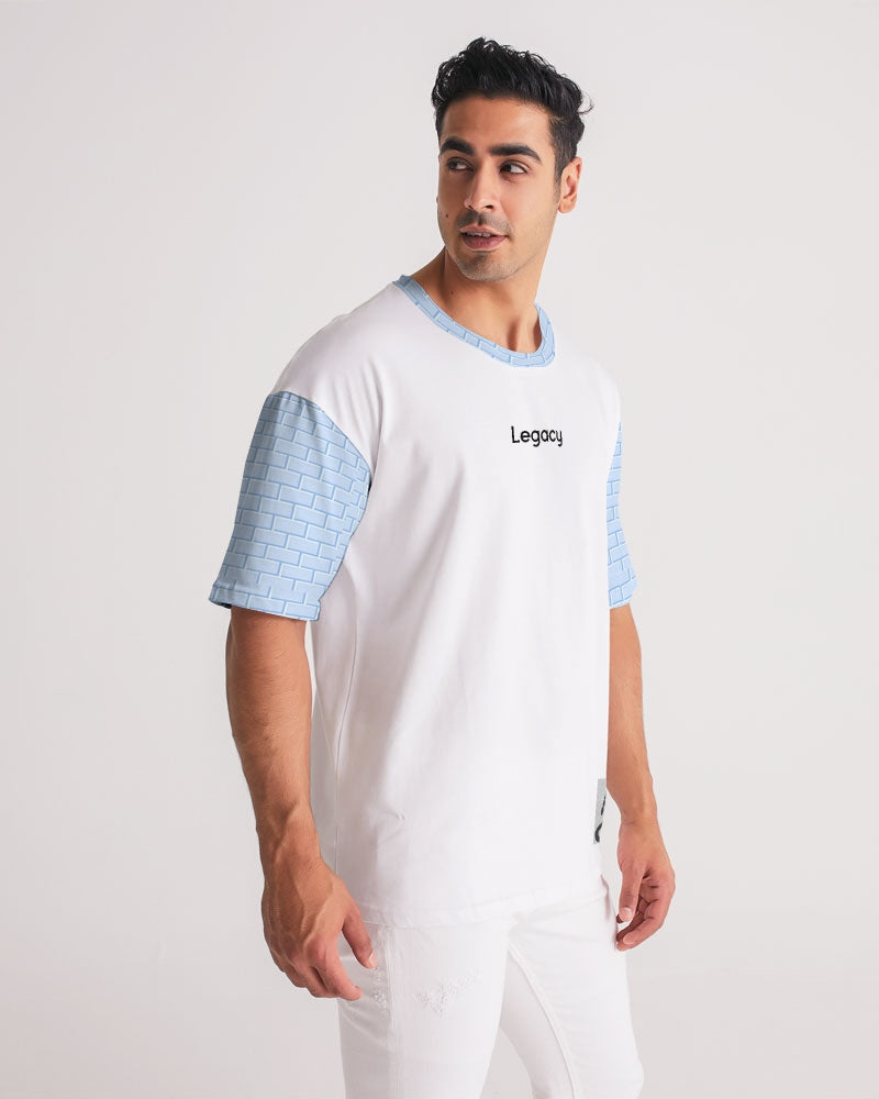 Baby blue brick Men's Premium Heavyweight Tee