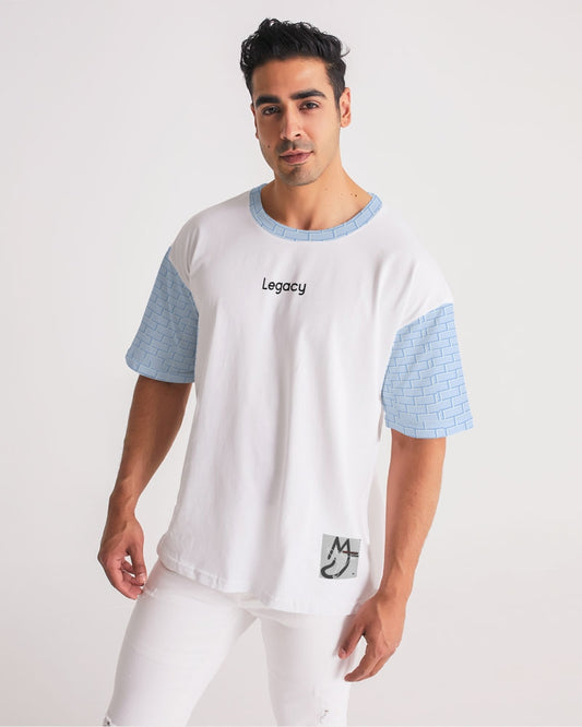 Baby blue brick Men's Premium Heavyweight Tee